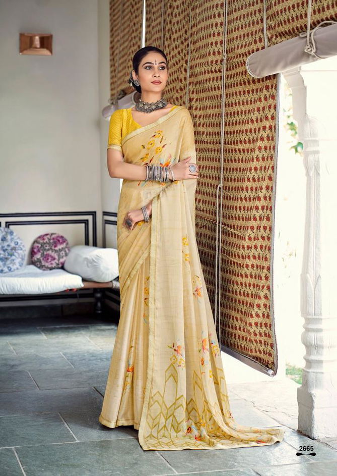 Kashvi Sara Ethnic Wear Wholesale Printed Designer Sarees Catalog